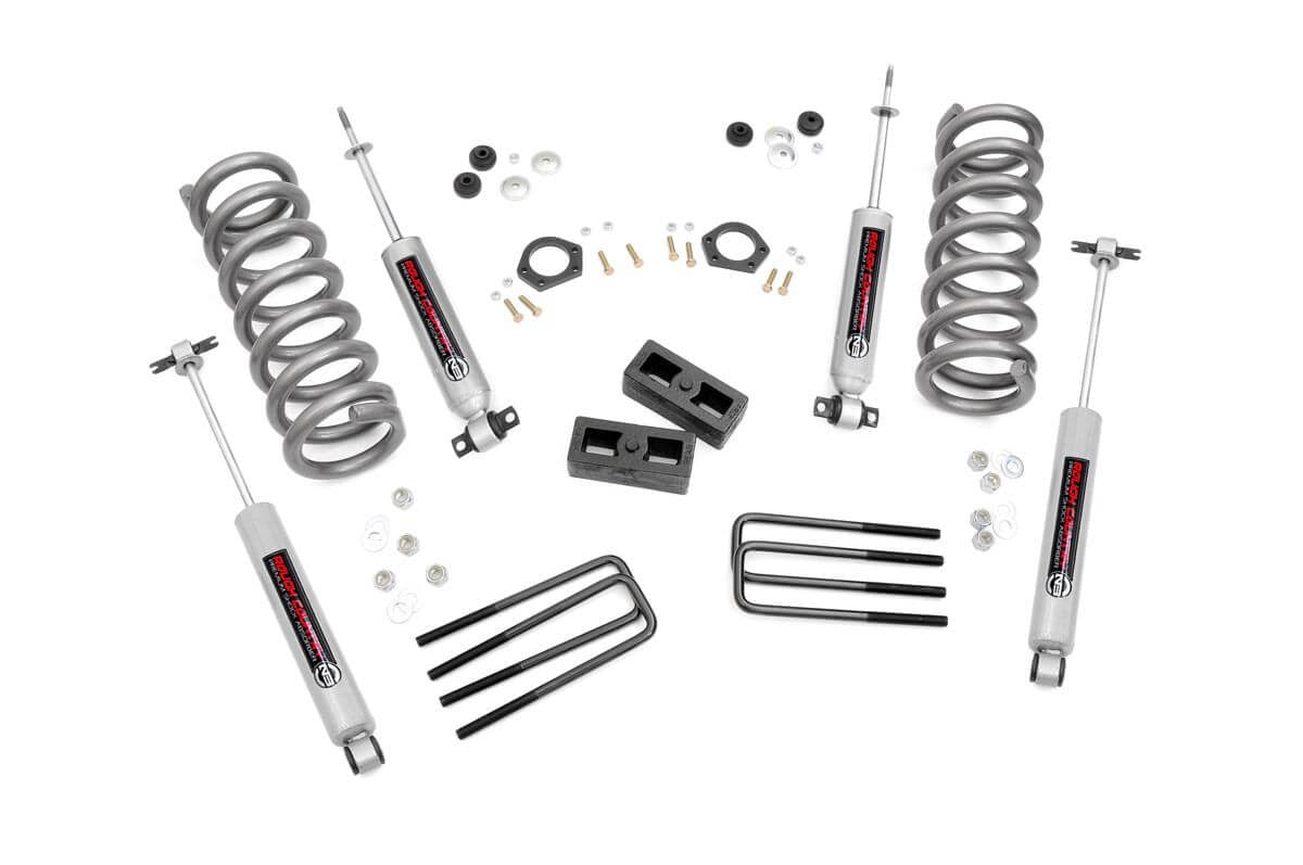 2 Inch Lift Kit | Chevy/GMC 1500 Truck & SUV 2WD (1988-1999)