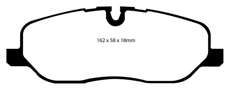 EBC 05-10 Land Rover LR3 4.4 Yellowstuff Front Brake Pads