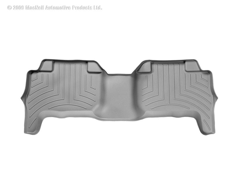 WeatherTech 04+ GMC Canyon Crew Cab Rear FloorLiner - Grey