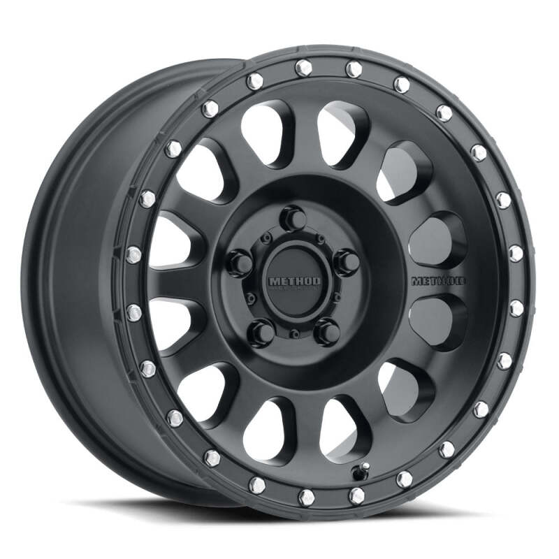 Method MR315 20x10 / 6x5.5 BP / -18mm Offset / 106.25mm CB Matte Black Wheel