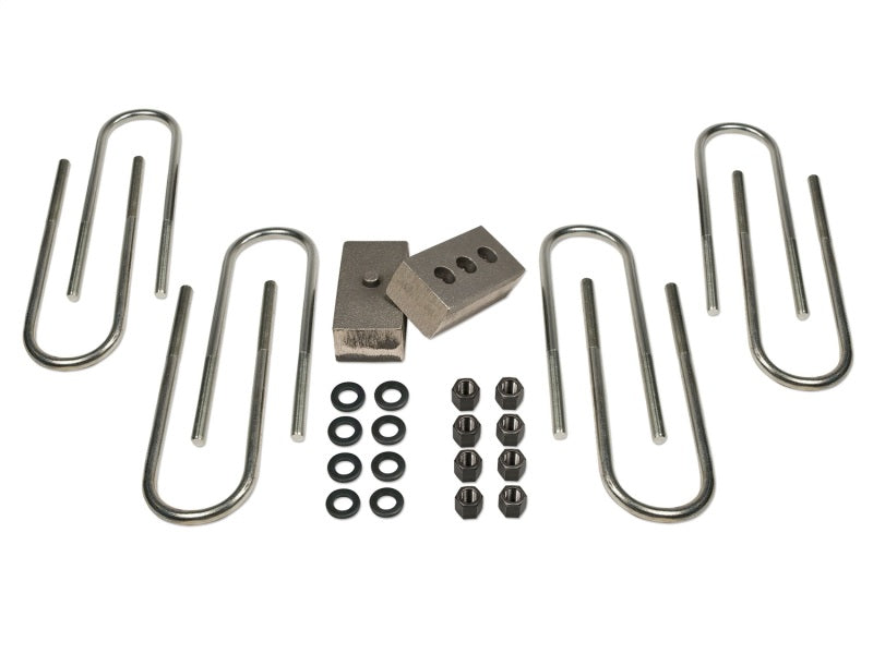 Tuff Country 03-13 Ram 2500 / 03-22 3500 4wd (w/3.5 or 4in Rear axle) 2in Rear Block & U-Bolt Kit