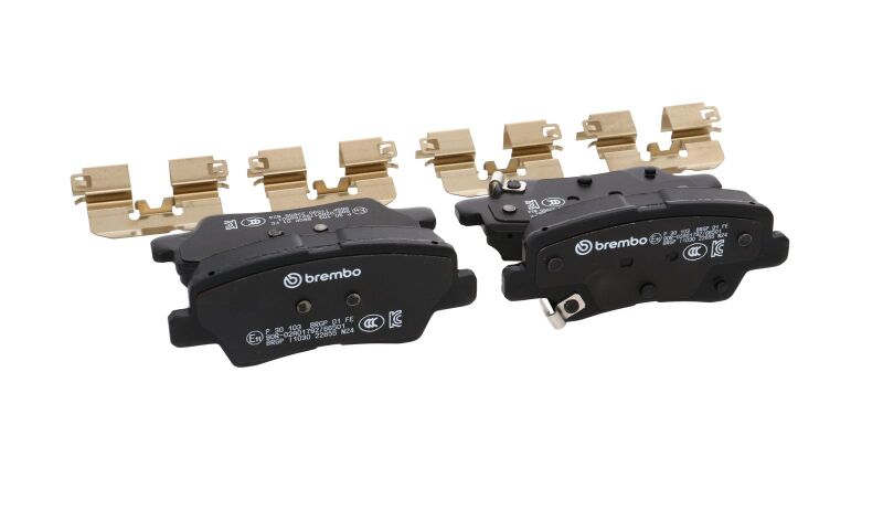 Brembo OE 21-22 Hyundai Accent/19-24 Nexo/2016 Sonata/2019 Sonata PRIME Low-Met Brake Pad - Rear