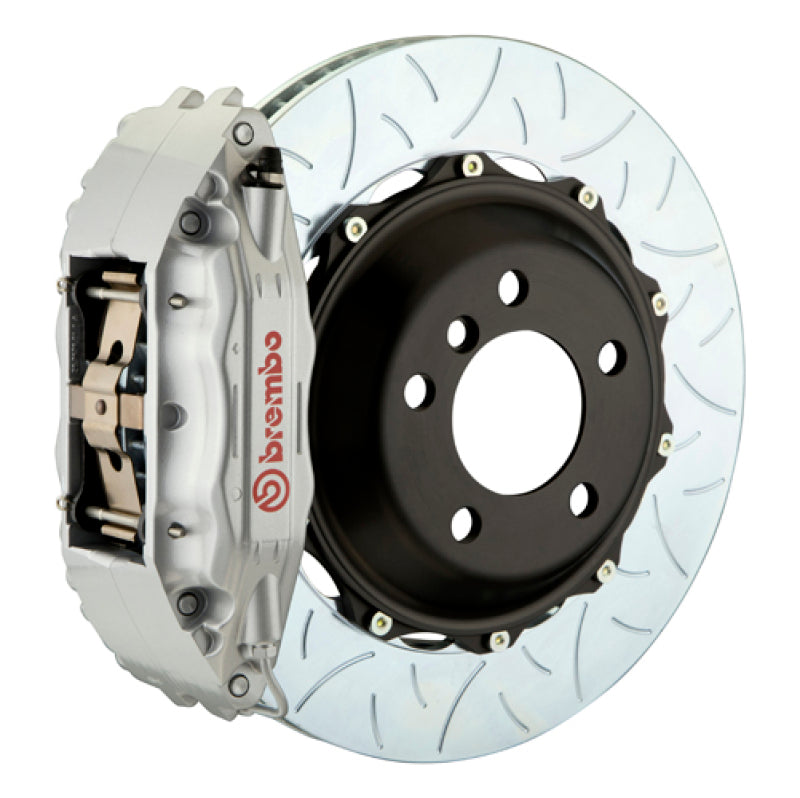 Brembo 92-98 318i/325i (Excl. xDrive) Fr GT BBK 4Pist Cast 2pc 355x32 2pc Rotor Slot Type3-Silver