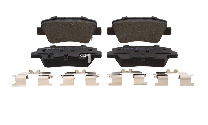 Brembo OE 2017 Hyundai Elantra/18-22 Ioniq/18-19 Sonata/16-17 Veloster Low-Met Brake Pad - Rear
