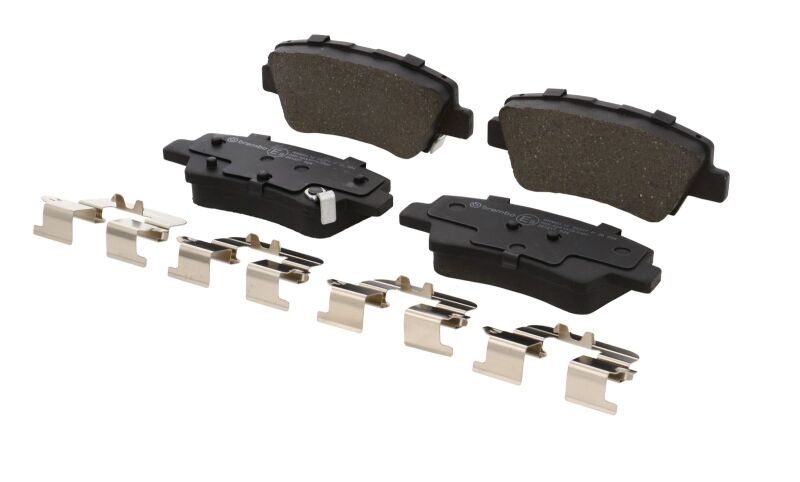 Brembo OE 2017 Hyundai Elantra/18-22 Ioniq/18-19 Sonata/16-17 Veloster Low-Met Brake Pad - Rear