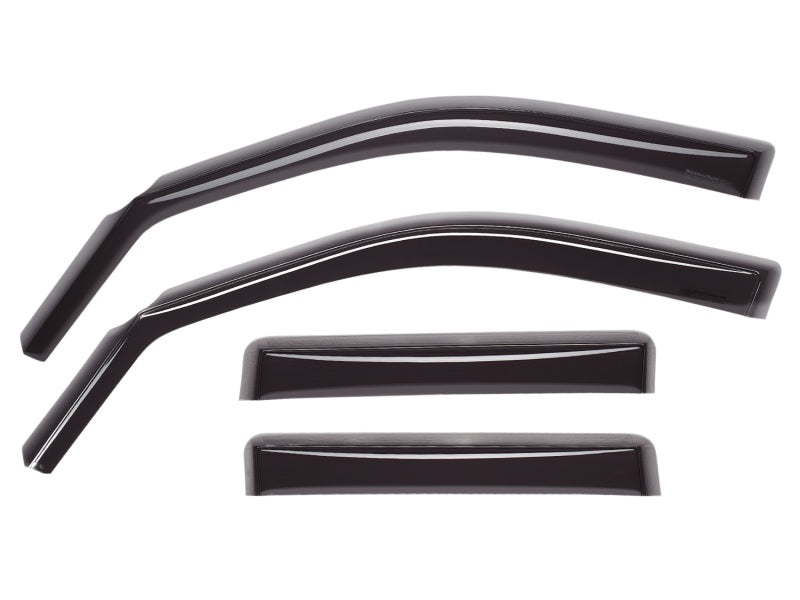 WeatherTech 03-08 Saturn Ion Sedan Front and Rear Side Window Deflectors - Dark Smoke