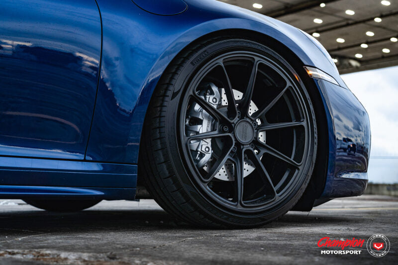 Vossen X Champion RS92 21X12 / ET64 / 5X130 / Satinblack / 911 Carrera 992 - Rear