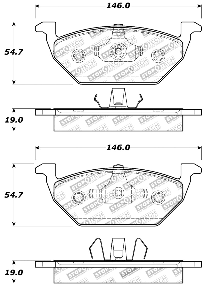 StopTech Performance Brake Pads