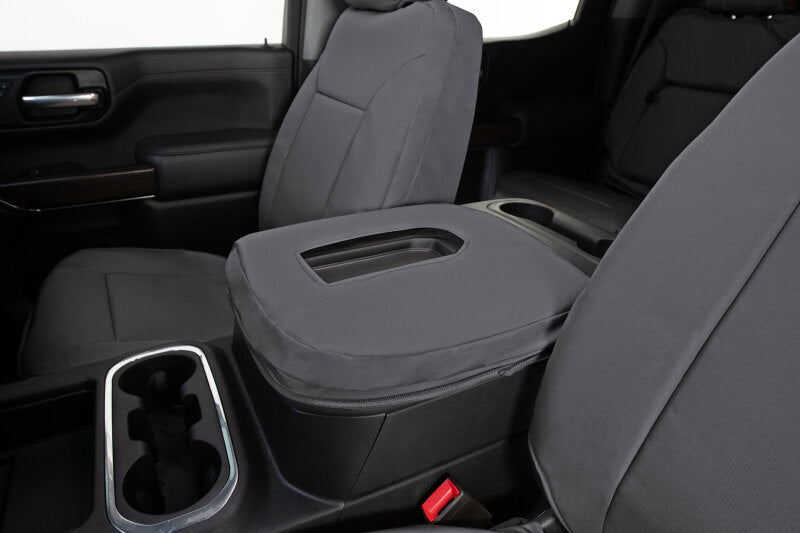 Covercraft 21-24 Ford F150 Endura PrecisionFit Custom Front Row Seat Covers - Silver/Silver