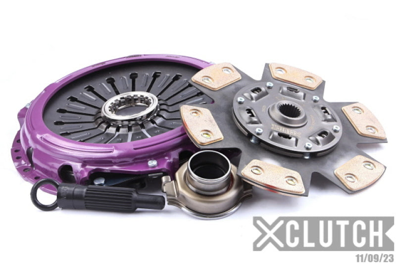 XClutch 01-02 Mitsubishi Lancer EVO VII 2.0L Stage 2R Extra HD Sprung Ceramic Clutch Kit