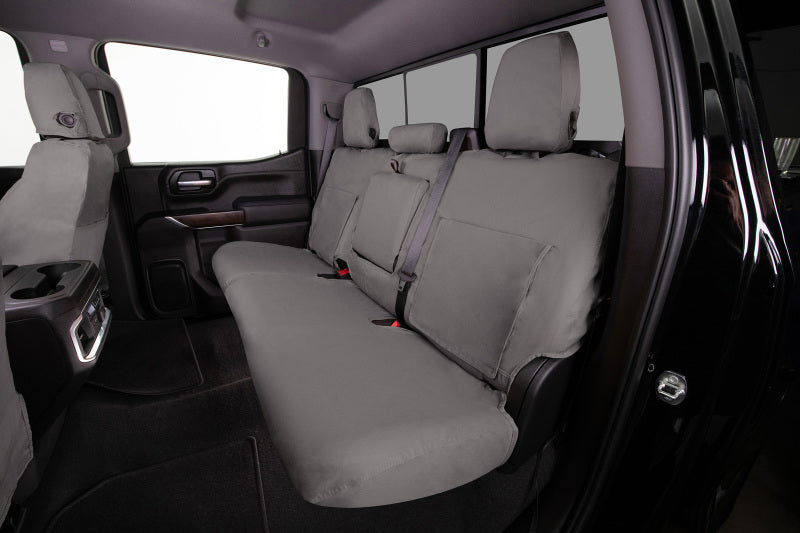 Covercraft 19-24 Toyota RAV4 Polycotton SeatSaver Custom Second Row Seat Covers - Misty Grey