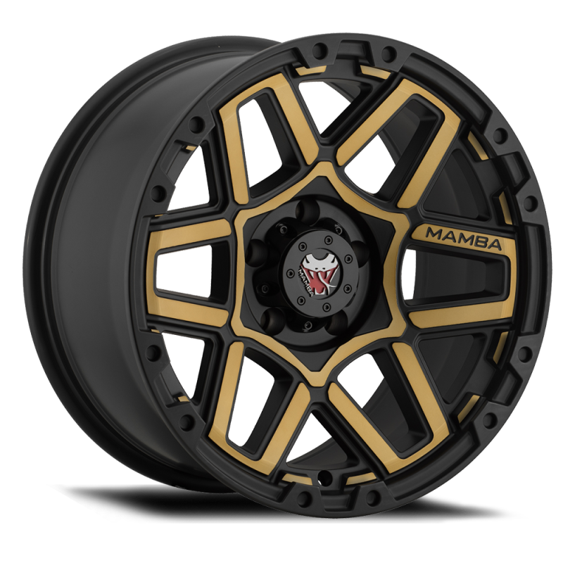 Mamba M23 20x9 6x135 ET12 Matte Black w/ Bronze Face