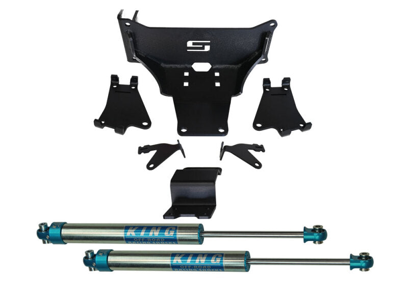 Superlift 05-22 Ford F250/350 Dual Steering Stablizer W/ King Shocks