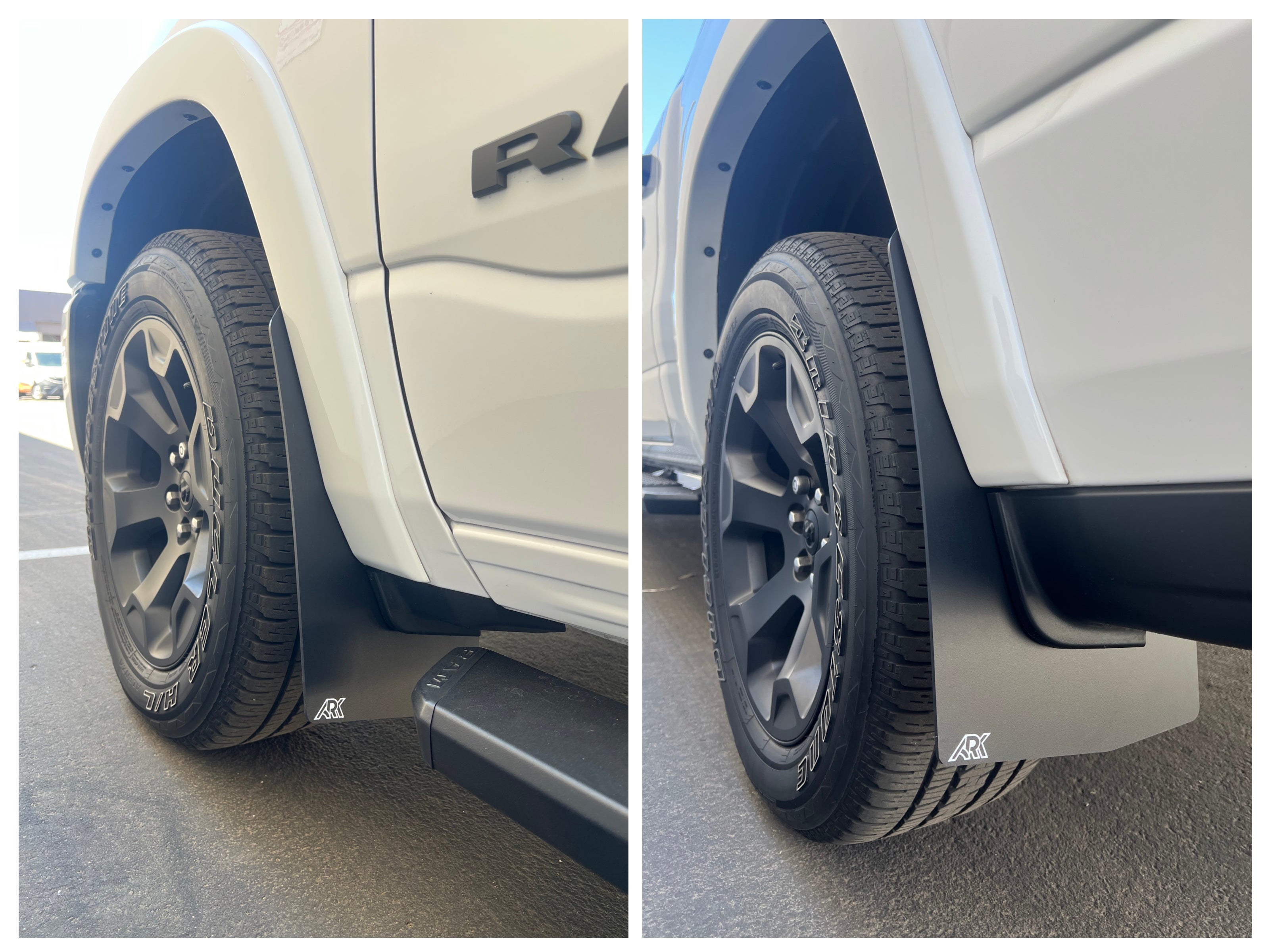 2019-2026 Dodge 1500 RAM TriXpoly Mid Mud Flaps