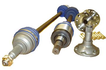 DSS Volkswagen 1993-1998 Golf / GTI / Jetta / Corrado VR6 (5-Speed) 750HP Level 5 Axle/Hub Kit VW65