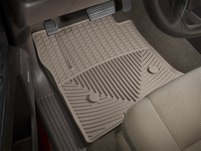 Weather Tech 21+ Nissan Rogue Front Rubber Mats (Tan)