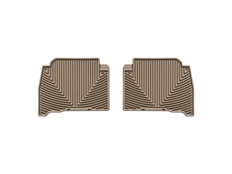 WeatherTech 08-13 Lexus LX570 Rear Rubber Mats - Tan