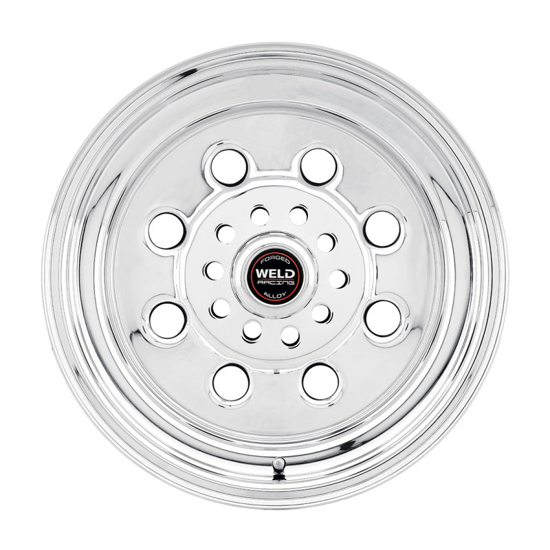 Weld Draglite 15x10 / 4x108 & 4x4.5 BP / 6.5in. BS Polished Wheel - Non-Beadlock