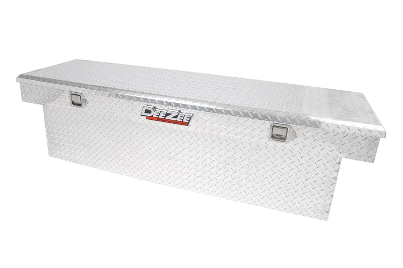 Deezee Universal Tool Box - Red Crossover - Single Lid BT Alum Full Size (Deep)