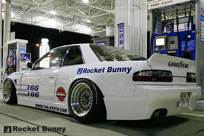 GReddy 89-93 Nissan Silvia 2Dr Full Rocket Bunny (PS13) F,S,R Aero Kit V1 **Must Ask/Call to Order**