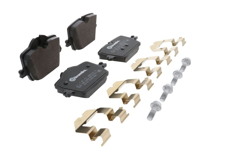 Brembo OE 2022 BMW i4/19-22 Z4/20-22 Toyota GR Supra PRIME Low-Met Brake Pad - Rear
