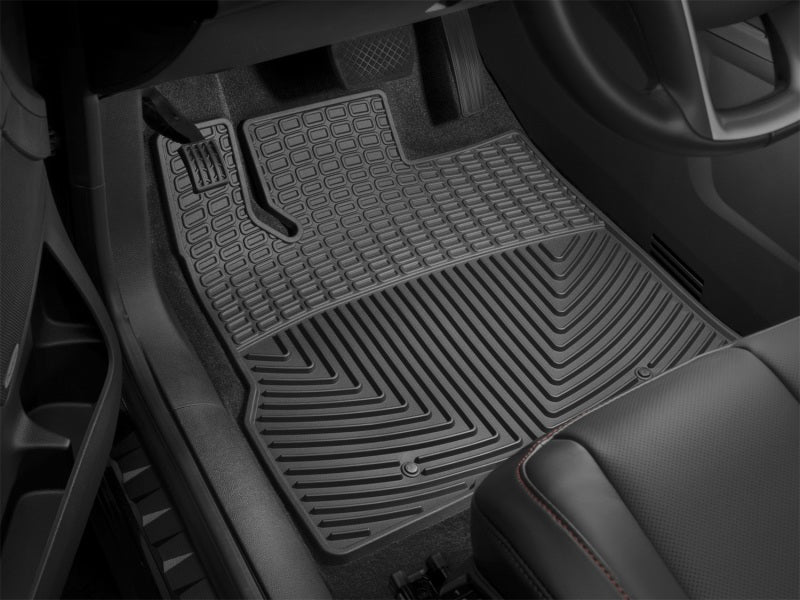 WT Rubber Mats - Front - Blk