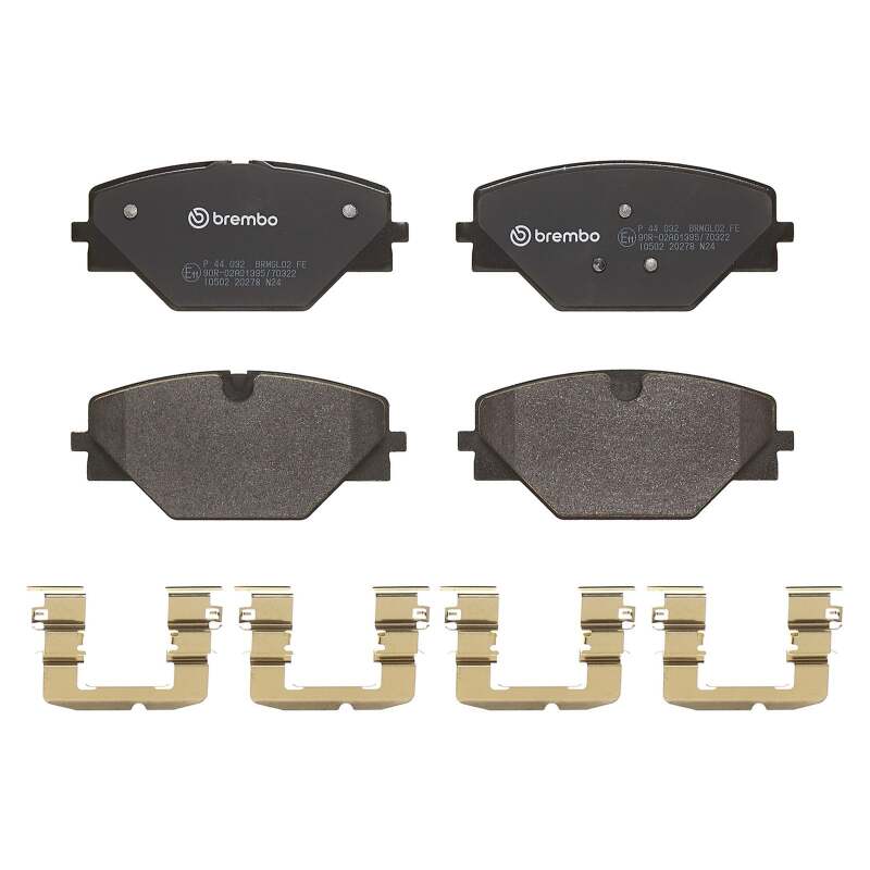 Brembo OE 22-24 Land Rover Range Rover/23-24 Range Rover Sport PRIME Low-Met Brake Pad - Rear