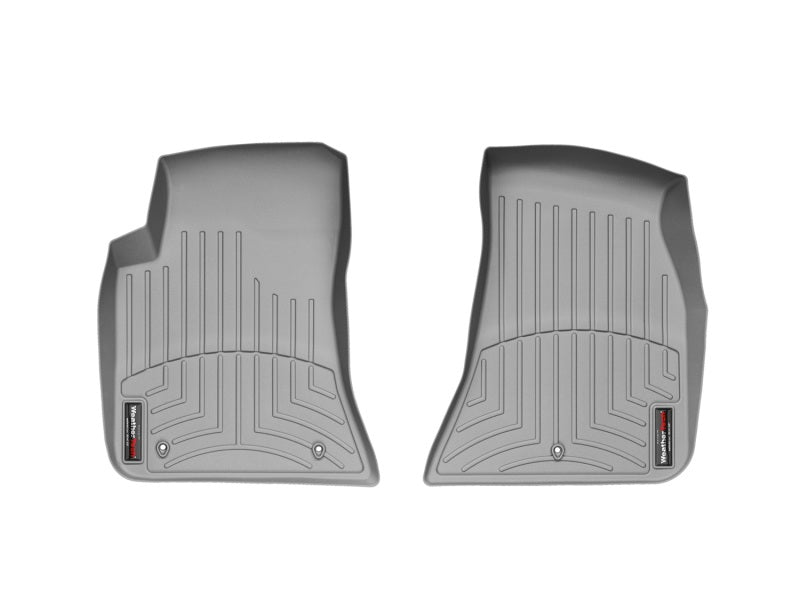 WeatherTech 11+ Dodge Challenger Front FloorLiner - Grey