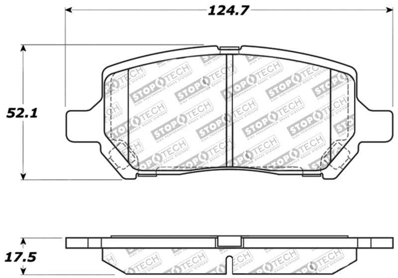 StopTech Performance Brake Pads