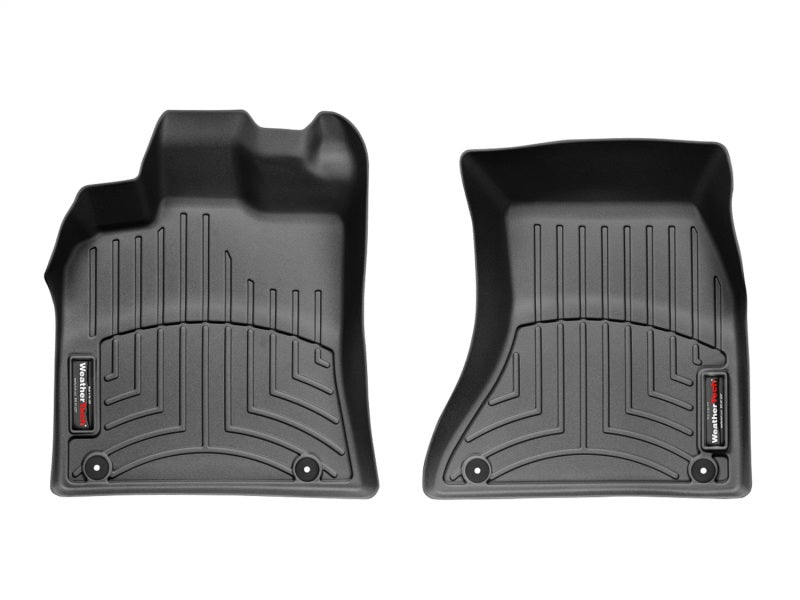 WeatherTech 09+ Audi Q5 Front FloorLiner - Black