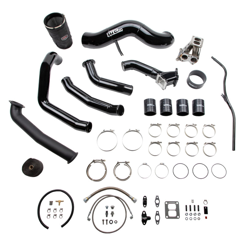 Wehrli 01-04.5 Chevrolet 6.6L LB7 Duramax S400 Turbo Install Kit (No Turbo) - Kiwi Green