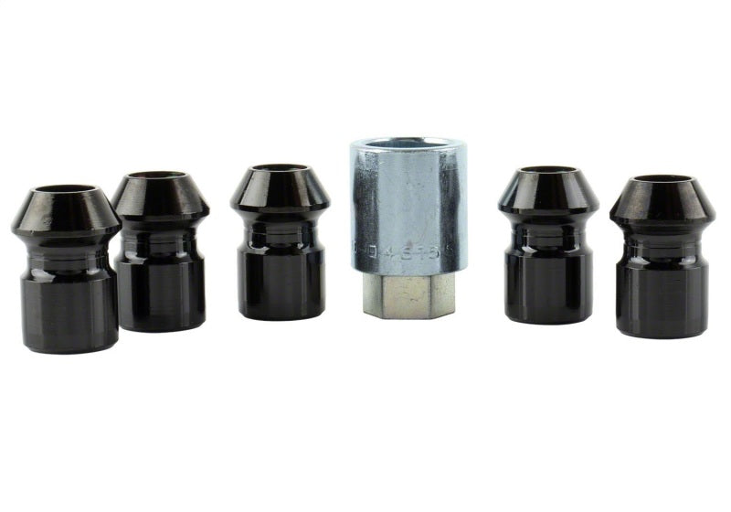 Ford Racing M12X1.5 Black Security Lug Nut - Set of 5