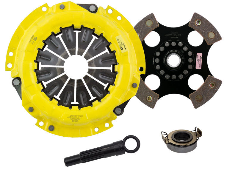 ACT 1991 Geo Prizm XT/Race Rigid 4 Pad Clutch Kit