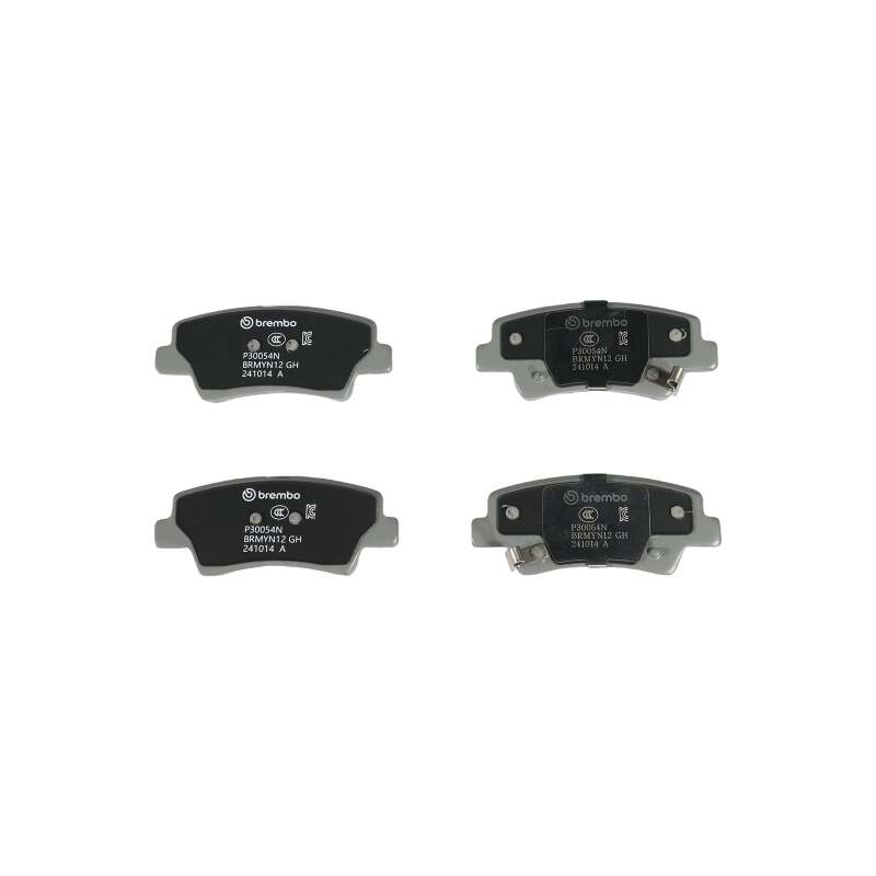Brembo OE 09-17 Hyundai Azera/11-15 Sonata/Kia Optima PRIME Ceramic Brake Pad - Rear