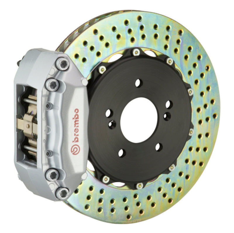 Brembo 12-20 Sonic Front GT BBK 4 Piston Cast 2pc 328x28 2pc Rotor Drilled-Silver