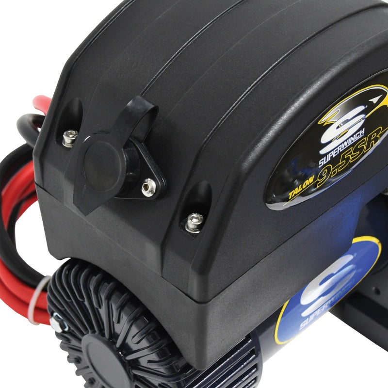 Superwinch 9500 LBS 12V DC 3/8/in x 80ft Synthetic Rope Talon 9.5SR Winch