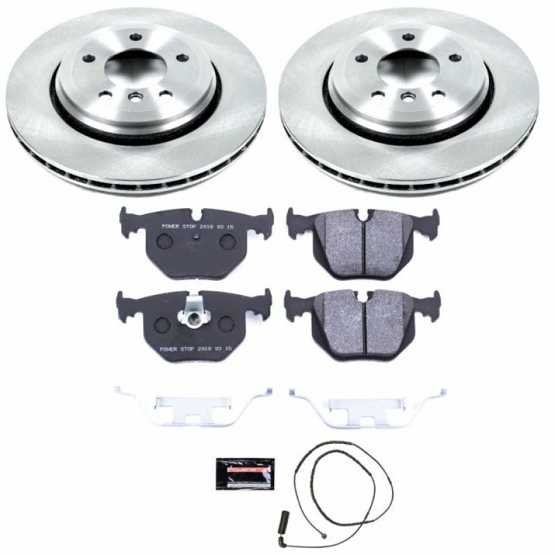 Power Stop 01-06 BMW 330Ci Rear Track Day SPEC Brake Kit