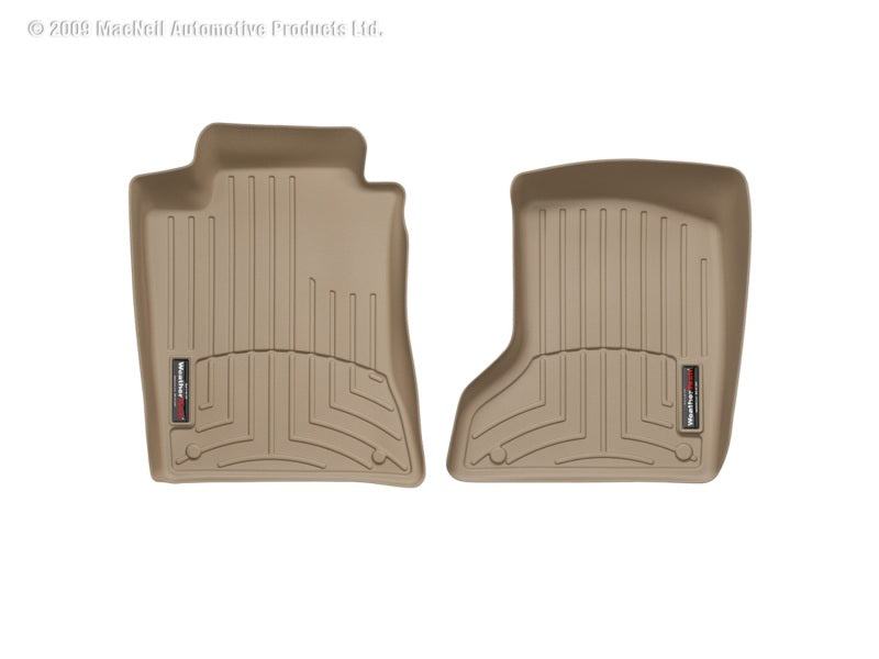 WeatherTech 03-09 Mercedes-Benz E500 Sedan Front FloorLiner - Tan