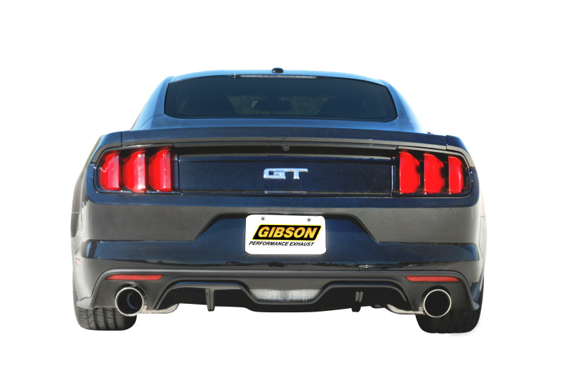 Gibson 15-17 Ford Mustang GT 5.0L 3in Cat-Back Dual Exhaust - Stainless