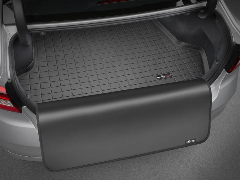 WeatherTech 08-13 Toyota Highlander Cargo Liners With Bumper Protector - Grey