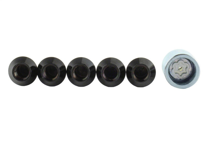 Ford Racing M12X1.5 Black Security Lug Nut - Set of 5