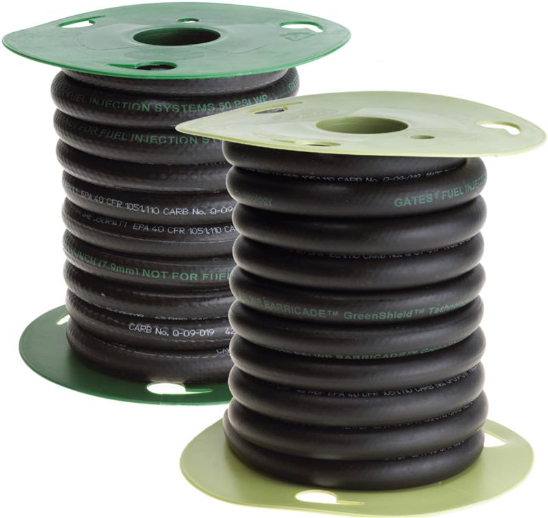 Gates 1/4in x 15 feet (Box) 225 PSI Barricade Fuel Injection Hose w/ GreenShield Technology