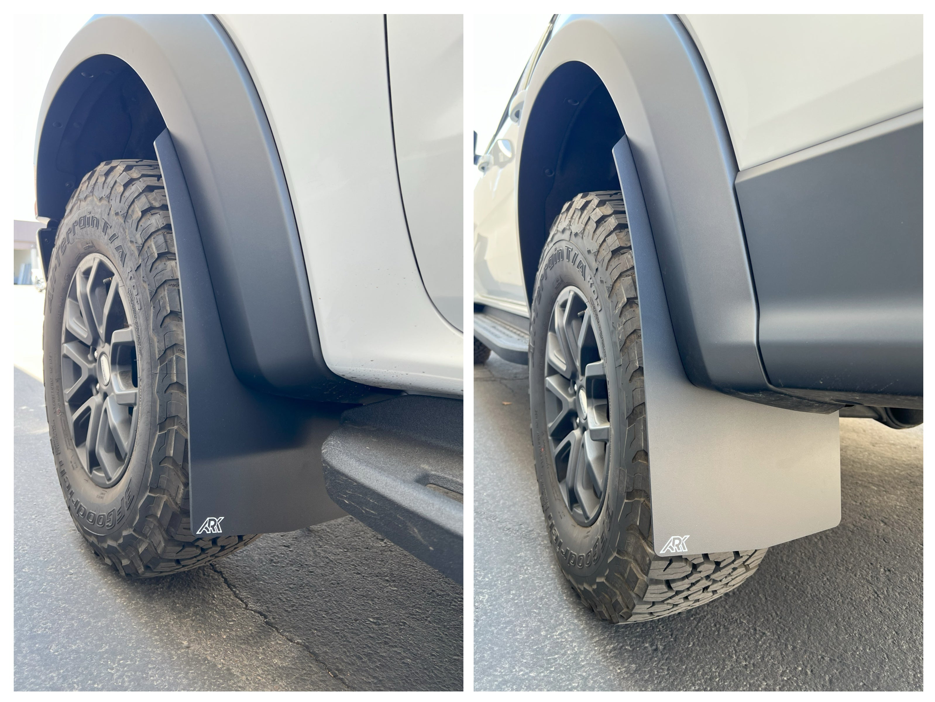 Ark Splash Guards 2020+ Toyota Highlander TriXPoly Micros Flares