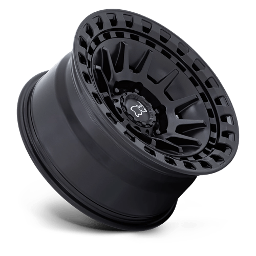 Black Rhino BARRAGE Matte Black wheel view 2