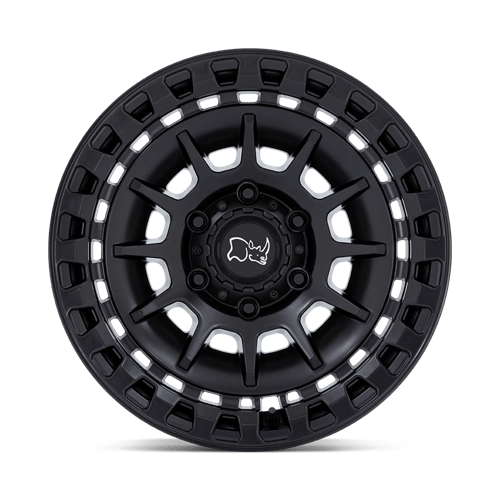 Black Rhino BARRAGE Matte Black wheel view 3