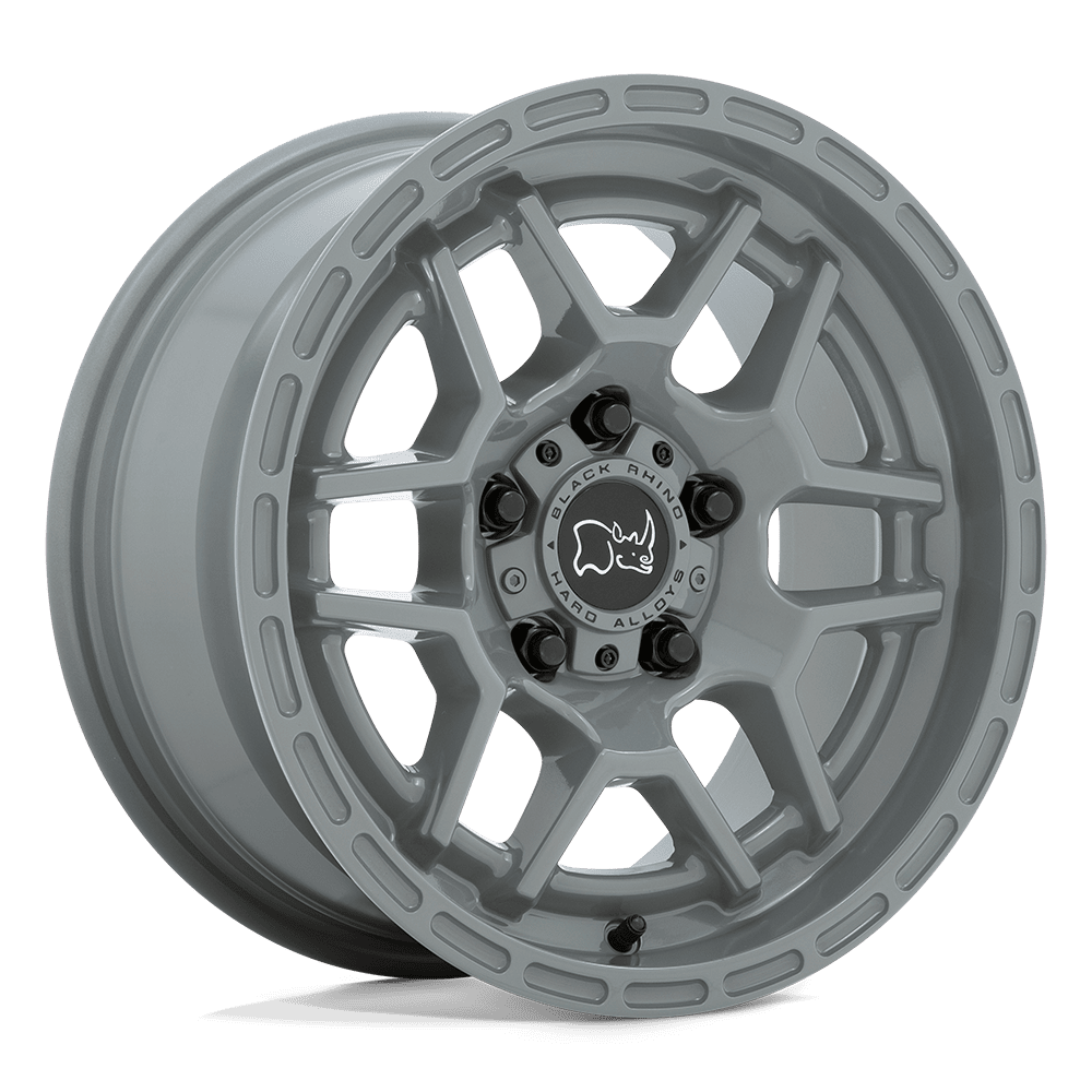 Black Rhino BATONA Battleship Gray wheel view 2