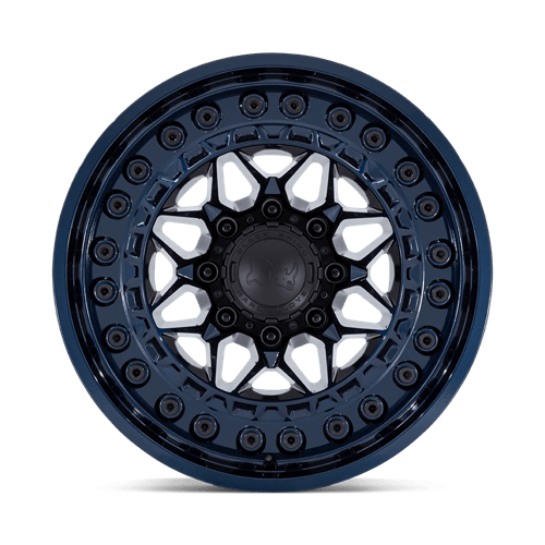 Black Rhino ALPHA Midnight Blue wheel view 3