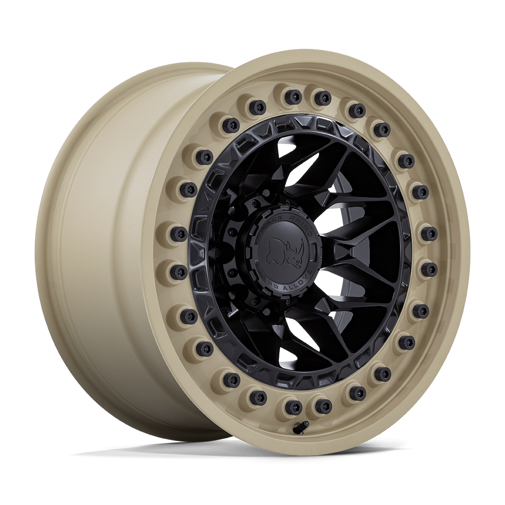 Black Rhino ALPHA Matte Black W/ Sand Lip wheel view 4