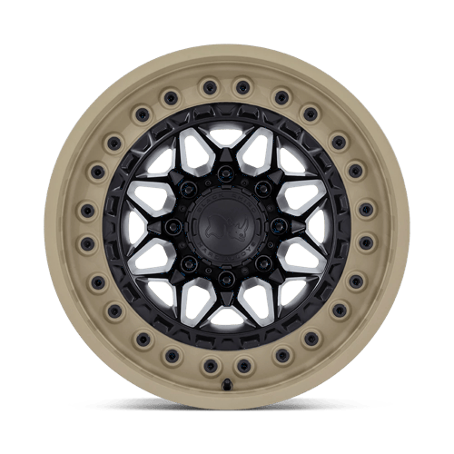 Black Rhino ALPHA Matte Black W/ Sand Lip wheel view 3