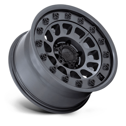 Black Rhino OUTBACK Matte Gunmetal wheel view 2
